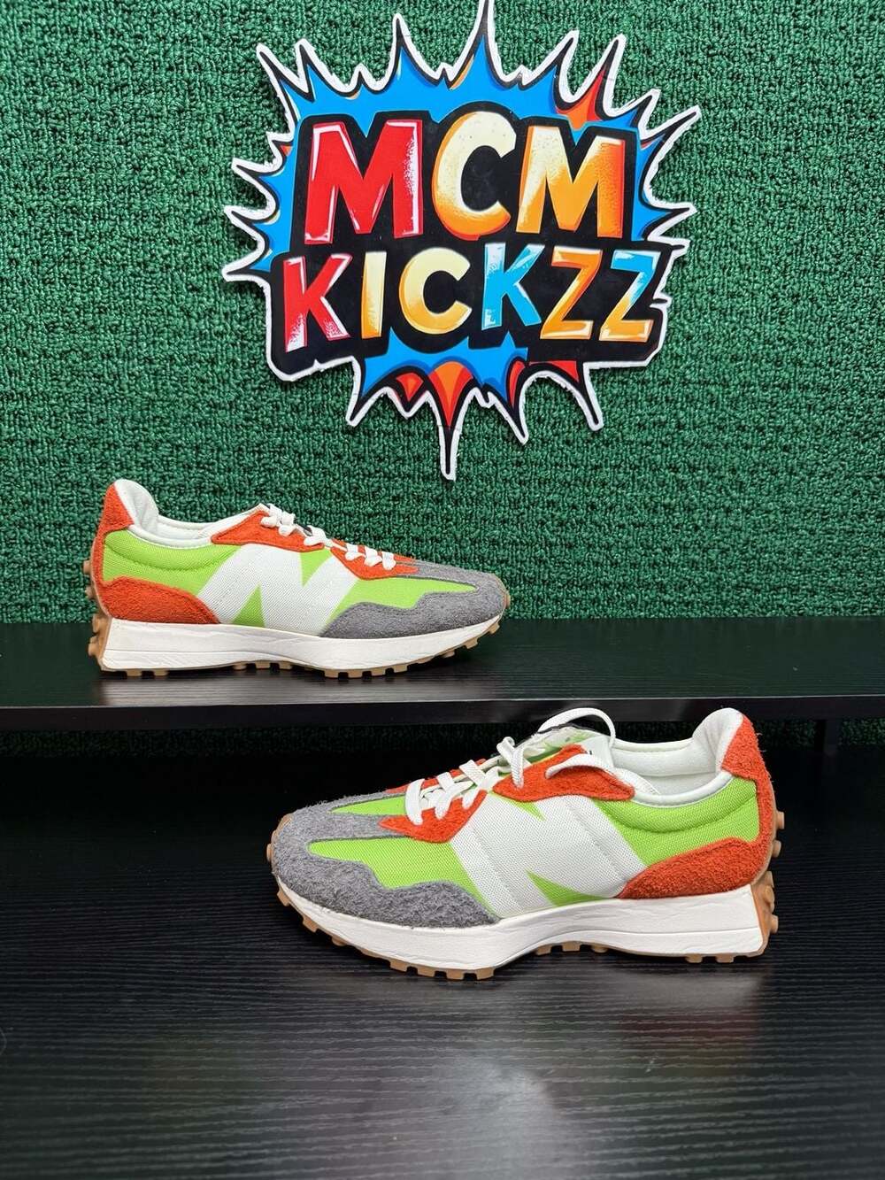 New Balance 327 Energy Lime Men’s Size 8 Brand New